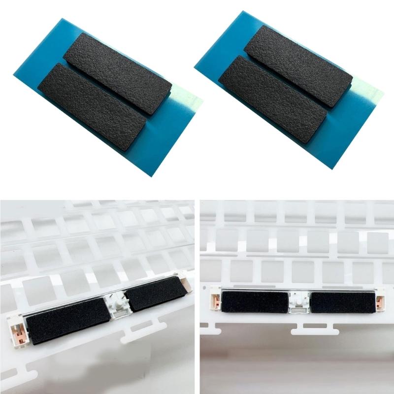 PORON Material Spacebars Dampener Silencers Pad for Mechanical Keyboards To Minimize Noise and Increase Longevitys