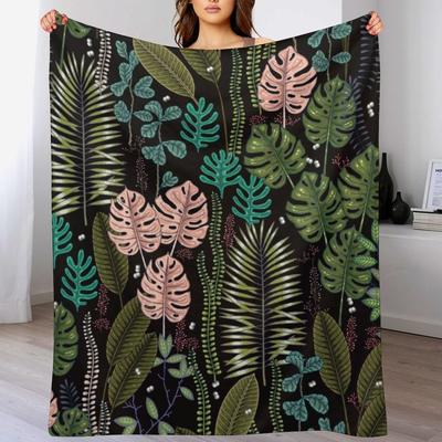 Tropical Dream Throw Blanket Stylish Couch Blanket for Home Living Room