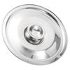 Stainless Steel Seasoning Pot Lid 16Cm Spill Proof Universal Metal Cover for Oil Pots Jars Cookers Pans Barrels