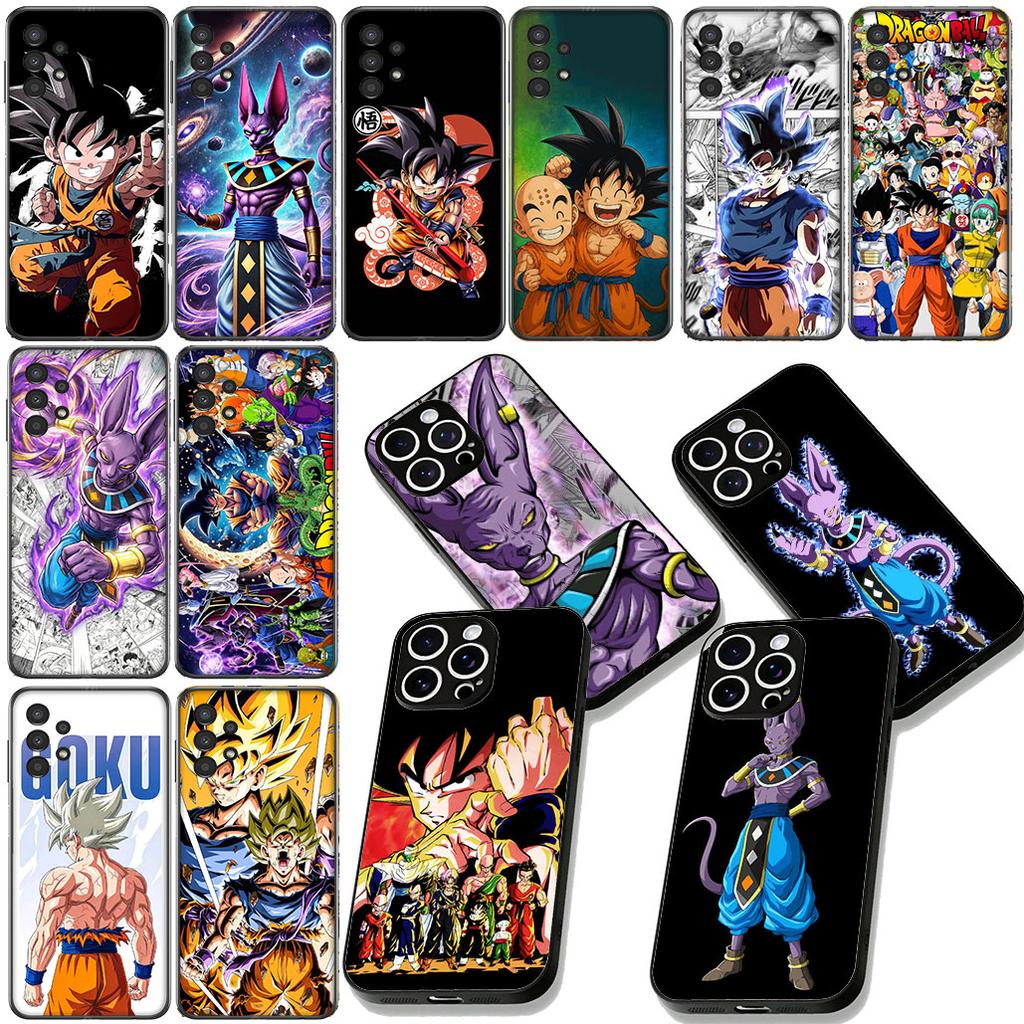 Beerus Dragons Gokus Balls DragonBalls Phone Cover for Xiaomi Poco C85 C65 C75 X7 X6 M6 M8 F7 F8 Ultra F6 Pro 4G 5G Case