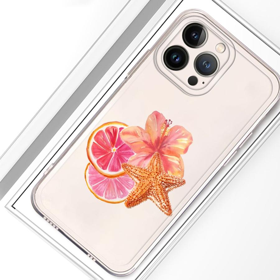 Fruit Flowers Soft Phone Cover Case for iPhone 17 Pro Max 12 Mini 16 Air 11 XS Max XR 13 Pro 7 8 14 Plus 15