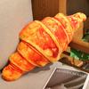 Realistic Bread Plush Pillow Set Croissant Baguette Hot Dog Sofa Decor Soft Comfort Food Themed Cushions For Home Birthday Gift
