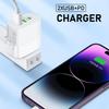 QC3.0 Multi-Port Charger: 2A+C, PD30W, European Standard, Fast Charging, Multi-Protocol