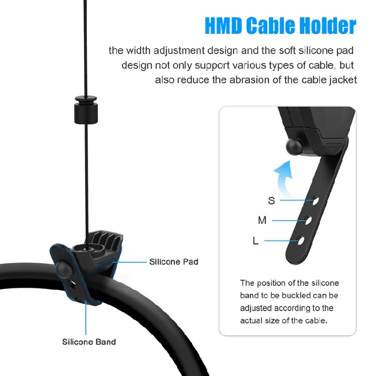 Einziehbares Decken-Seilzugsystem für Valve Index Vive Reverb Link-Kabel