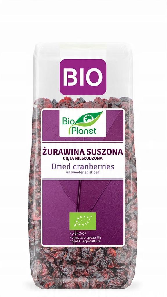 Dried cut cranberries unsweetened Bio planet 100 g Bio planet 100 g