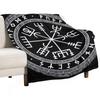 Vegvisir Throw Blanket Plaid On the Sofa Heavy Luxury St Giant Sofa Blankets