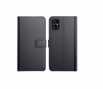 YNMEacc Leather Flip Case with Compartments for Samsung Galaxy S21 Black