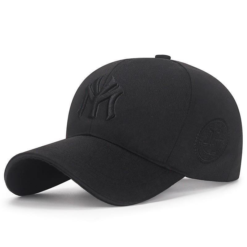 Korean-Style Trendy Unisex Sunshade Baseball Cap – Embroidered, Duckbill Design for Casual and Outdoor Wear.