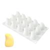 Flexible Baking Molds With 15/12 Fruit Designs Suitable For Chocolate Making Candle Crafting And Dessert Preparation