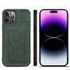 Denior for iPhone15 ProMax Card Holder 12 Mobile Phone Case 14Pro Retro Wallet Leather Case 13