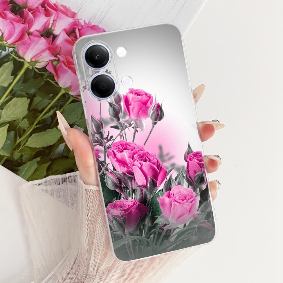Transparent Casing For Vivo Y05 Cover Luxury Cute Cat Fashion Butterfly Cool Painted Funda For Y05 Vivo Phone Case