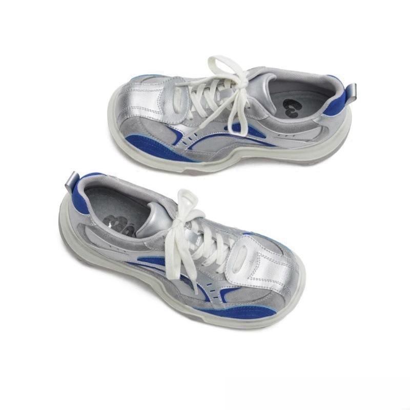 Small man increases height German training shoes women's 2025 spring new versatile fashion casual sports board shoes retro Forrest Gump shoes