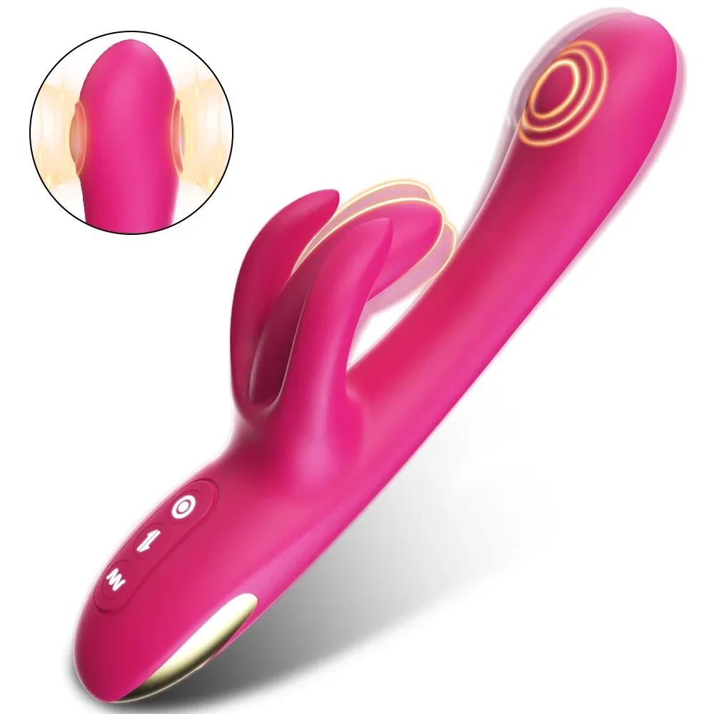 Second Tide Female Masturbation Vibrator Three Fingers Picking G-spot Vibrator Simulation Finger Erotic Products Foreplay Tease