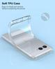 Flexible TPU Airbag Shockproof Transparent Phone Case for T-Mobile Revvl 8 Pro 5G Protective Cover Frame