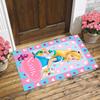 Personalized Name Princesses' Garden Living Room Non-Slip Area Rug Soft Carpet for Bedroom Kids Playroom Sofa,Office Home Decor Doormat