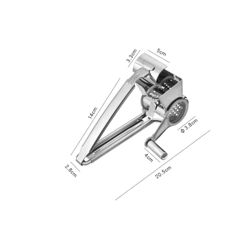 Stainless Steel Cheese Curler Crusher It Silver