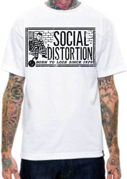 SOCIAL DISTORTION Ball N Chain T SHIRT Brand New Official Unisex T-Shirt XXL