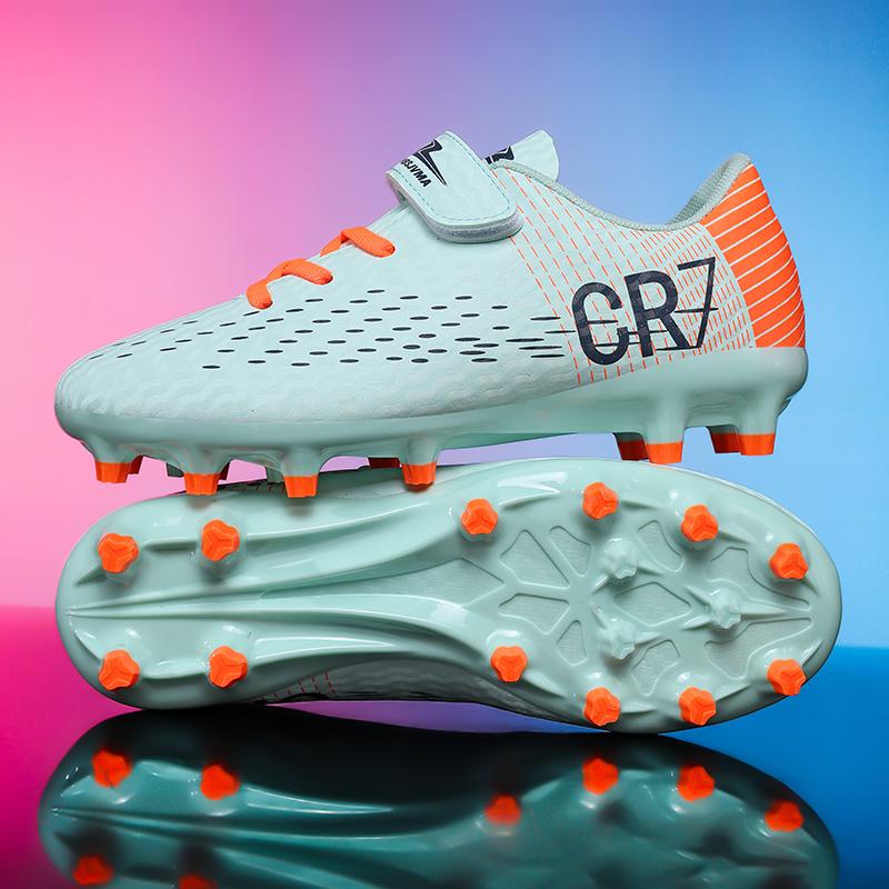 Nouvelles Chaussures de Football Hommes Enfants Crampons Ultra-légers Chaussures de Football de Match Pelouse Garçons Entraînement Professionnel Antidérapant Livraison Directe