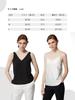 Janeouli Tank Black Women's Top, Camisole, Underwear, V-Neck, Comfortable, Breathable, Stretchy, Basic, Polyester,