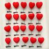 Cartoon Weddings Hair Clip 3D Heart Shaped Hair Clips Plush Hairpin Fashion Duckbill Clip Accessories Party Valentine's Day Gift