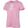 Adidas Neo Casual Straight-Cut T-Shirt Women Tops Pink DW7740