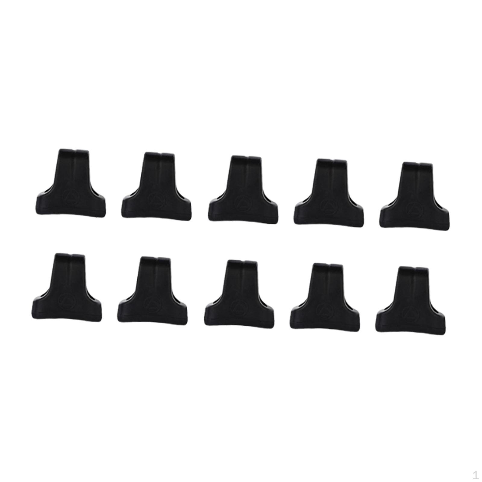 

10pcs Climbing Carabiners Locking Rings Rappelling Tools