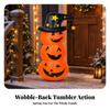 Inflatable Pumpkin Stack with Witch Hat Self-Righting for Entryway, Party Areas