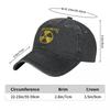 Retro Nuclear Metal Rock Band Baseball Cap Unisex Distressed Cotton Snapback Cap Megadeths Outdoor Workouts Caps Hat