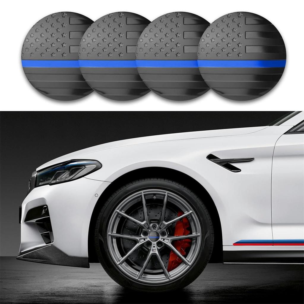 Radnabenabdeckung, Radkappen-Dekoration | 4 Stück Vista