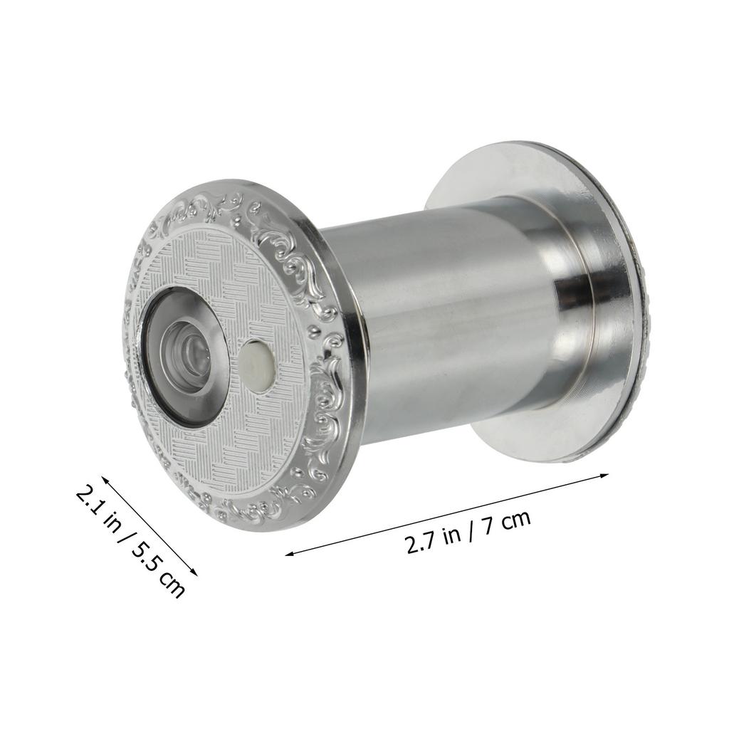 Zinc Alloy Viewer Viewer Large Angle Peephole for Home Door Accessories Office Hotel Security Door Accessories