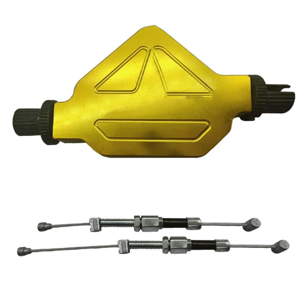 

Effortless Off-Road Clutch Kit Anti-Corrosion Dirt Bike Clutch Cable CNC Clutch Lever Universal жёлтый