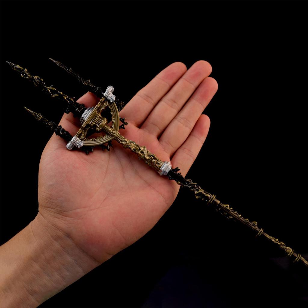 Elden Ring Magic Peripheral: Mongwen Holy Spear 30CM Full Metal Handcrafted Model
