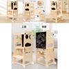 Children Foldable Kitchen Step Stool With Design For Imaginative Play And Early Learning