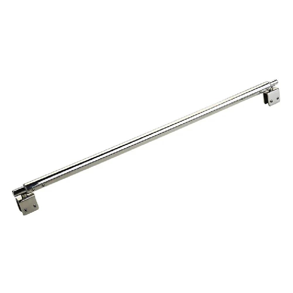 

Sleek Adjustable Support Bar in Stainless Steel for Securing Walk in Showers with 8 to 12mm Thick Glass Panels
