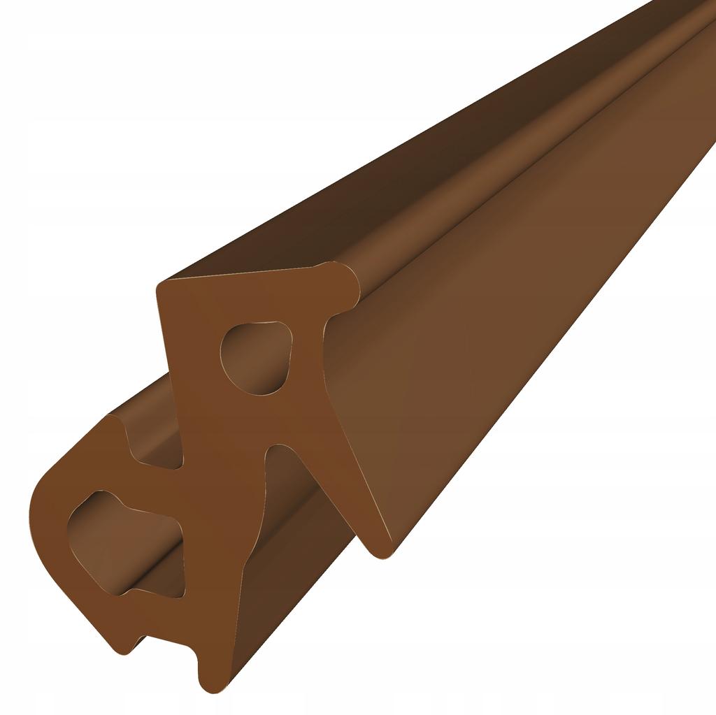 Seal for PVC windows S-1126 VEKA BROWN 1m