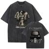 Vintage Washed Don Toliver Octane Tour 2026 Merch T Shirt Mens Rap Punk Gothic Short Sleeve Tshirt Hip Hop Loose Clothing Tees