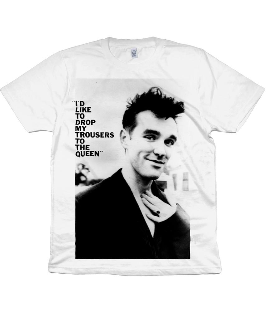 

The Smiths - I d Like To Drop My Trousers To The Queen -1985- Organic T-Shirt 4XL