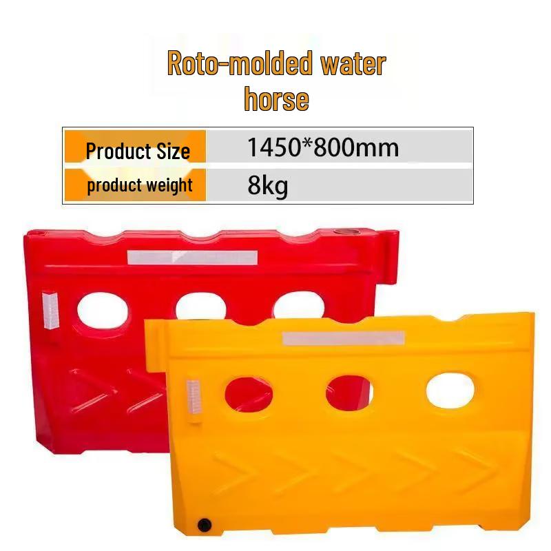 WEZHO Plastic Water-Filled Traffic Barrier