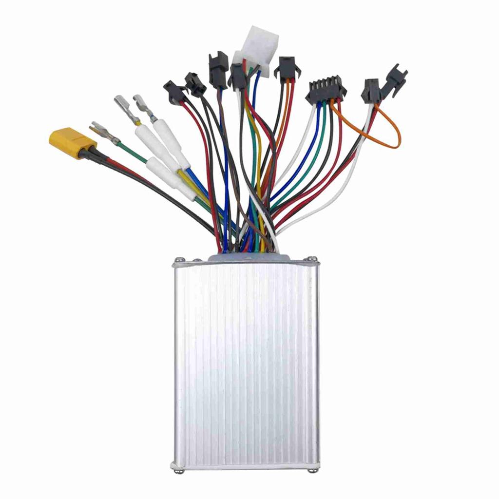 Electric Scooter Aluminum Alloy Motor Brushless Controller with Waterproof LCD Display Control Panel 48V 20A
