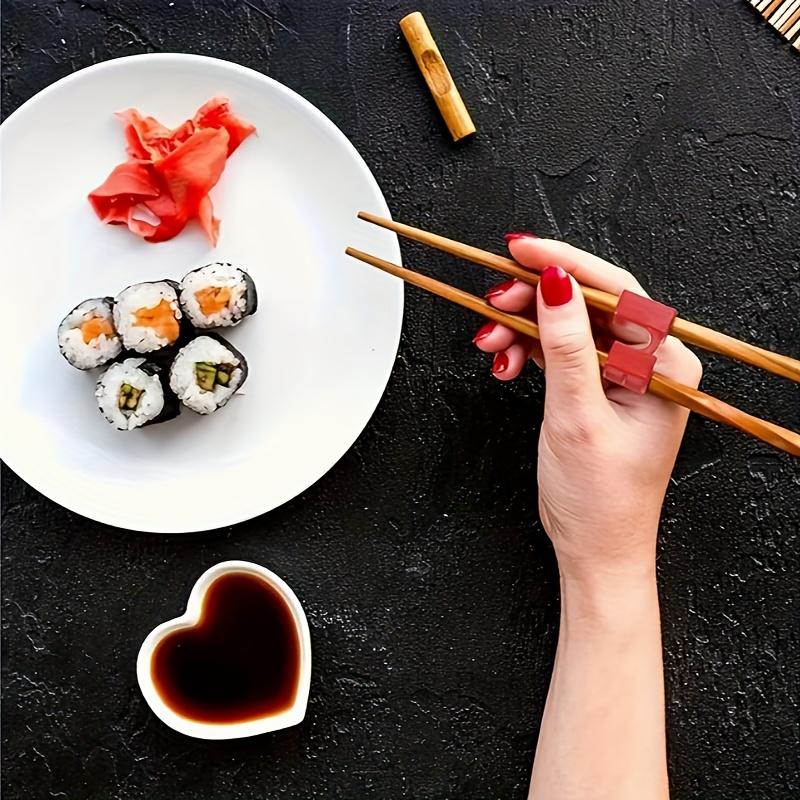 4pcs Beginner Chopstick Rack - Lightweight Training Chopsticks Accessories, Non-slip, Reusable, Dishwasher Wash, Suitable for Adults, Students