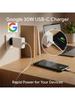 Google Adaptador de Alimentação USB-C de 30W (Plugue da UE) - Carregamento Rápido para Dispositivos Pixel