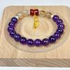 Natural Amethyst Bracelet Agate Fashion Women Daily Jewelry Lucky Gift