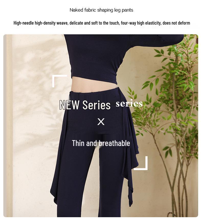 2025 Herbst/Winter Damen High Waist Gerade Bein Yoga Hose - Locker, Lässig, Schlankmachende Passform für Fitness und Sport.