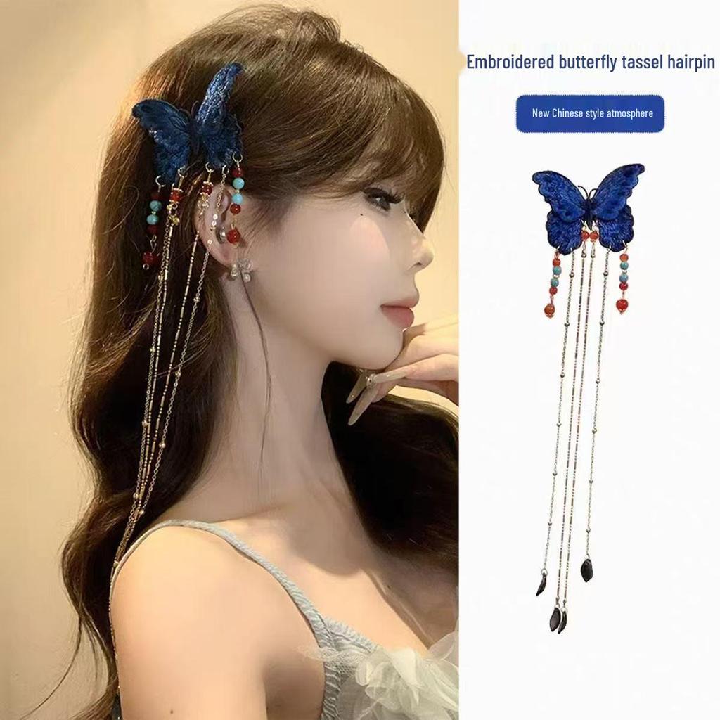 Sandalwood Women's Hairpin: Elegant Modern-Chinese Style Wooden Updo Stick