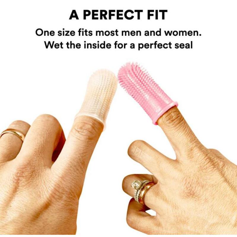 Pet Finger Brush, Dental Cleaning, Dog and Cat Finger Brush, Silicone Pet Toothbrush