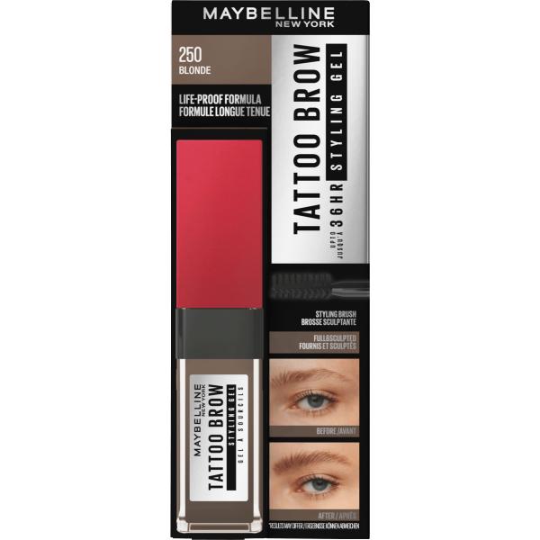 

Maybelline Tattoo Eyebrow Gel 36H Lasting Nr. 250 Blonde 6ml