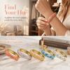 Colorful Vintage Cloisonne Bangle Enamel Women's Hand Bracelet Handicraft Butterfly Bangle  Ladies