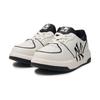 MLB Chunky Liner Synthetic Leather Low top Kids' Skateboarding Shoes Black White 7ASXJB24N-50WHS