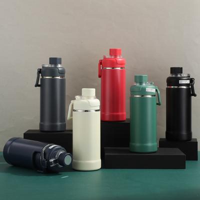 Tazza termica di grande capacità Tazza d'acqua portatile per sport all'aperto Acciaio inossidabile 304 Tazza a bocca stretta per bere direttamente
