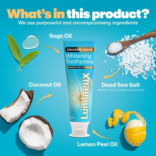 Oral Essentials Toothpaste (Whitening, 106.3g, 2 Packs)